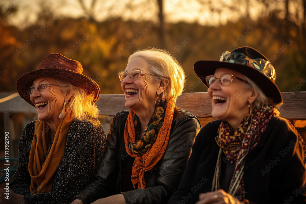 Lifelong Laughter and Friendship: Senior Women Embracing the Outdoors Together Lifelong Laughter and Friendship: Senior Women Embracing the Outdoors Together