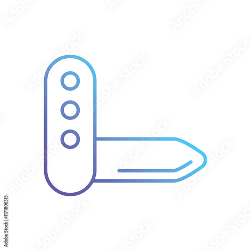 Pocket Knife vector icon