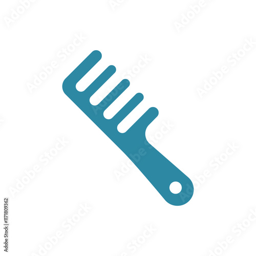 Hairbrush make up beauty icon vector basic design