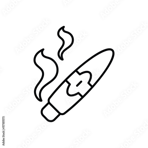 Cigar vector icon