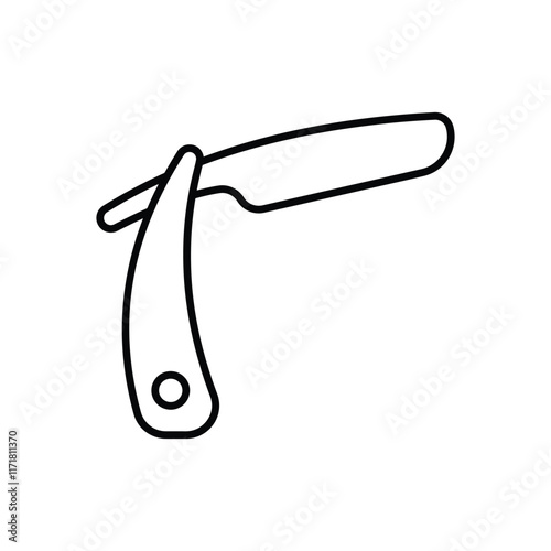 Razor vector icon