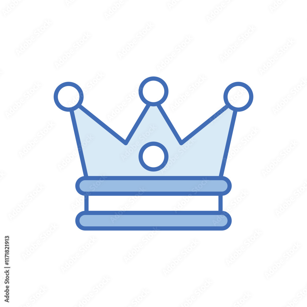 Fototapeta premium King vector icon
