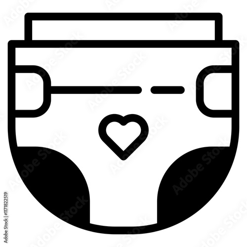 Baby clothes  icon