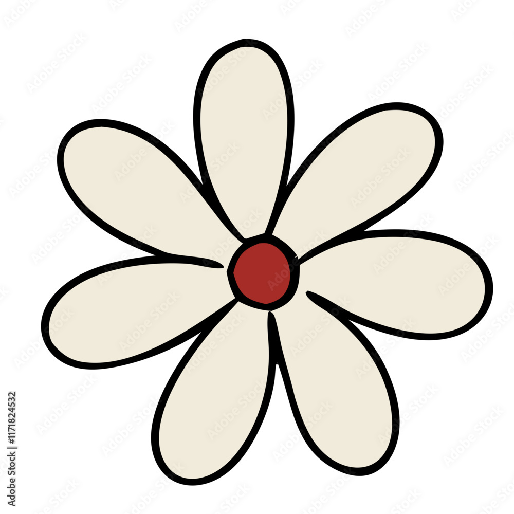 summer flower illustration flat design summer flower illustration flat design
