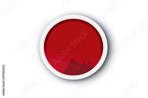 Free Download Fresh Product Label: Vibrant Red Icon Badge with White Accents for Unique Tagging - GFXLoad