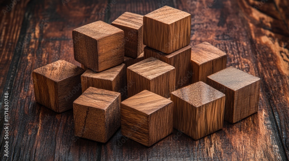 Wooden Blocks Illustrating Choices: A Concept of Pros and Cons in Life Decisions Wooden Blocks Illustrating Choices: A Concept of Pros and Cons in Life Decisions