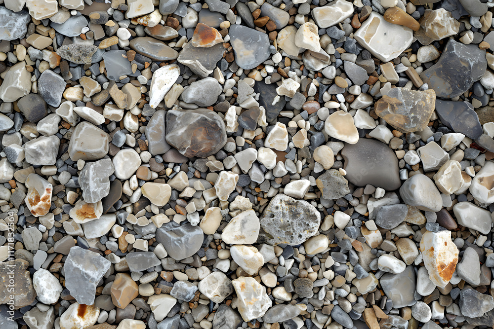 Expansive Gravel Landscape Showcasing Natural Beauty in a Mosaic of Earth Tones Expansive Gravel Landscape Showcasing Natural Beauty in a Mosaic of Earth Tones