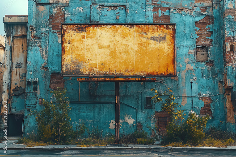 Fototapeta premium billboard at night