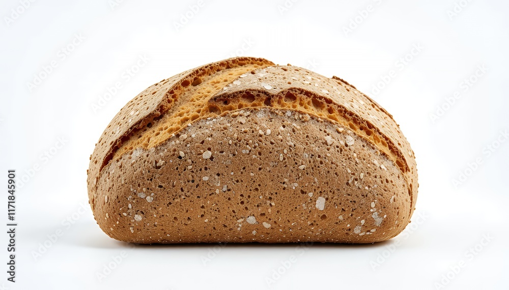 Rustic Gluten-Free Loaf: A Detailed Study in Warm Tones Rustic Gluten-Free Loaf: A Detailed Study in Warm Tones