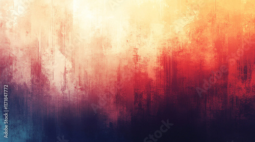 A striking grunge texture with vibrant red and orange stucco tones blending together creating a chaotic yet beautiful display of energy and raw emotion on a plain background
