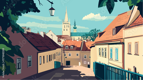 Exploring Zagreb- A Glimpse of Its Historic Architecture.eps