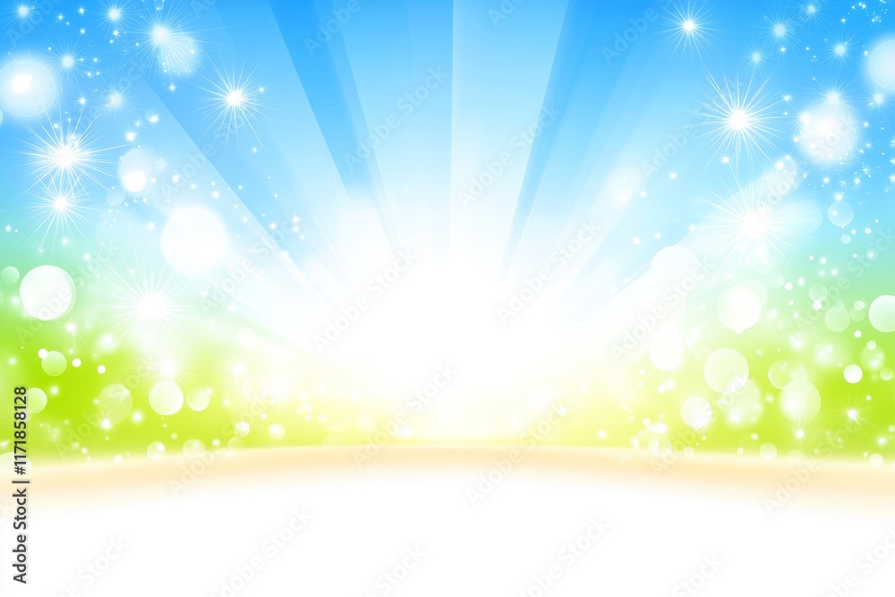 Earth Day concept background: A blurry, dreamy bokeh light with an abstract green natural landscape Earth Day concept background: A blurry, dreamy bokeh light with an abstract green natural landscape