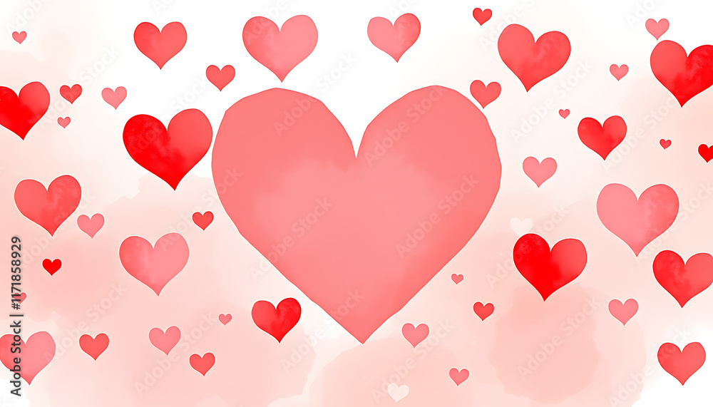 valentine background with hearts valentine background with hearts