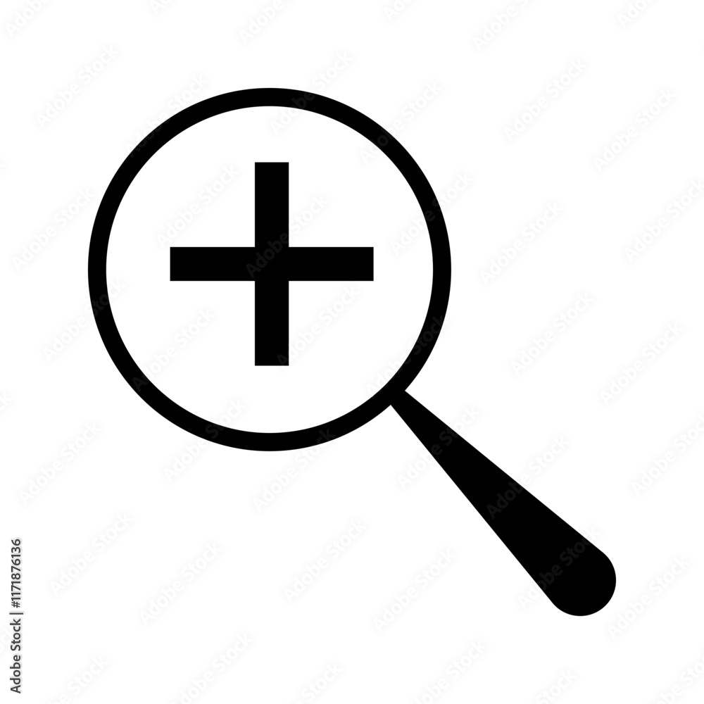 Magnifying glass icon, search icon Vector Illustration, Magnifying glass set, Zoom symbol, zoom lens sign, scan search symbol isolated, search symbol for web vector illustration, pictogram isolated Magnifying glass icon, search icon Vector Illustration, Magnifying glass set, Zoom symbol, zoom lens sign, scan search symbol isolated, search symbol for web vector illustration, pictogram isolated