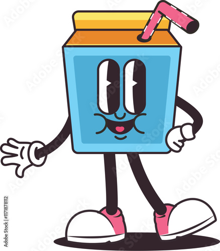 Cartoon Juice School Character