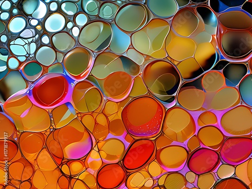 background with circles