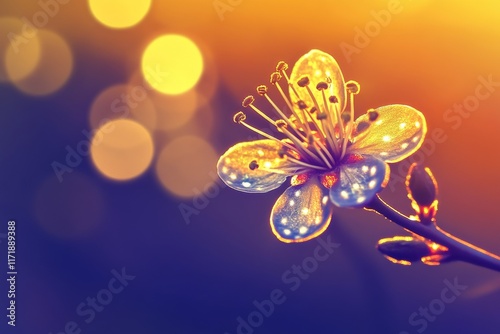 background with flowers