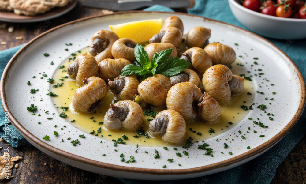 Escargots in Garlic Herb Butter Escargots in Garlic Herb Butter