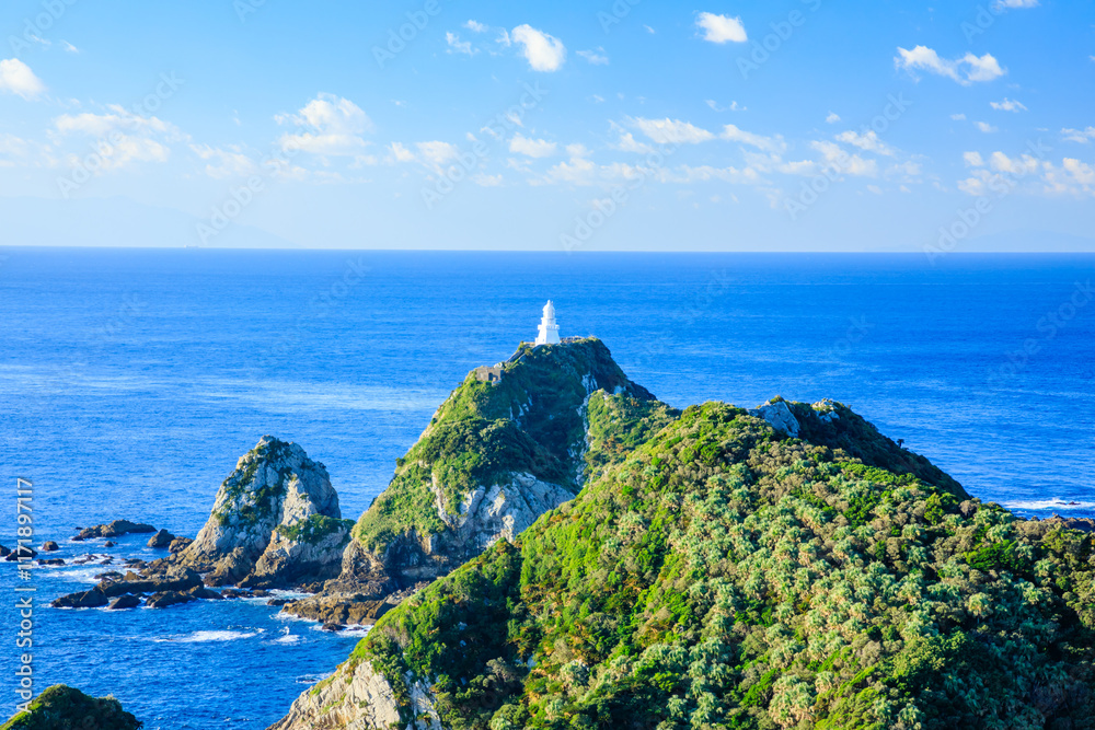 秋の佐多岬 鹿児島県南大隅町 Cape Sata in autumn. Kagoshima Pref, Minamiosumi Town. 秋の佐多岬 鹿児島県南大隅町 Cape Sata in autumn. Kagoshima Pref, Minamiosumi Town.