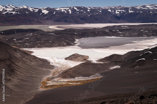 mountains and lakes