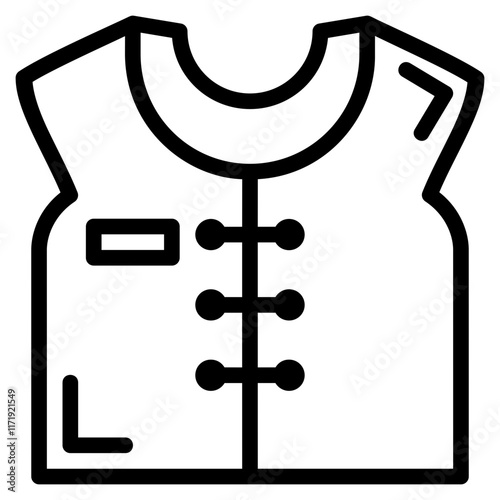 Waistcoat icon