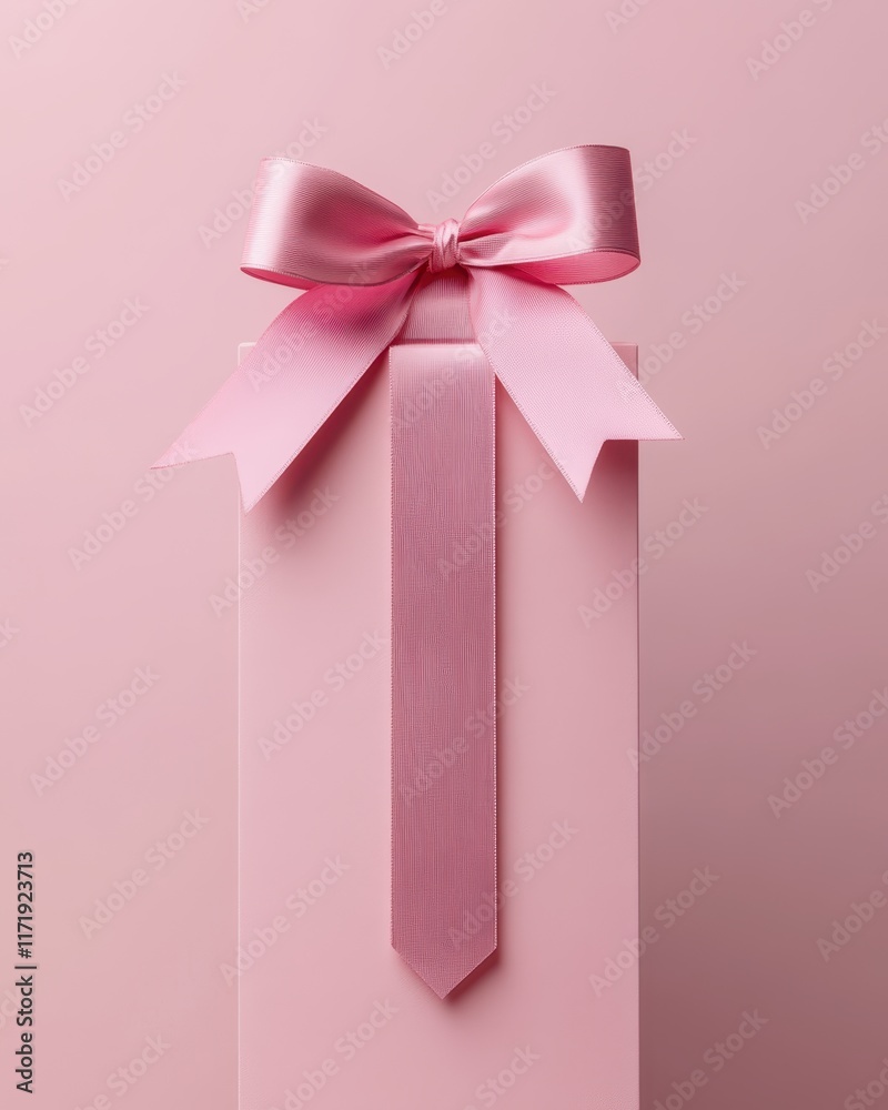 A charming pink box adorned with a delicate pink bow, radiating love and warmth, perfect for expressing heartfelt affection on Valentine's Day. A charming pink box adorned with a delicate pink bow, radiating love and warmth, perfect for expressing heartfelt affection on Valentine's Day.