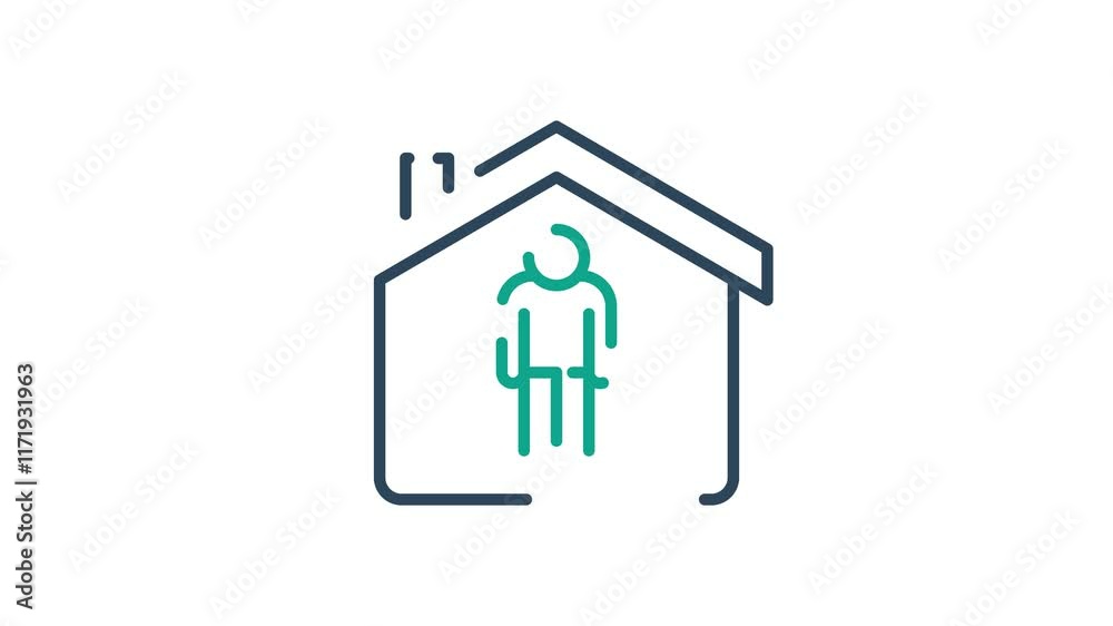 Shelter animated icon. animated icon related to donation and charity. suitable for user interface, provide visual feedback and more. animation with transparent background Shelter animated icon. animated icon related to donation and charity. suitable for user interface, provide visual feedback and more. animation with transparent background