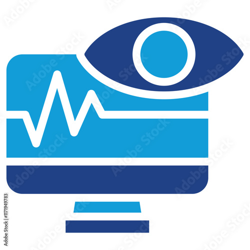 Monitoring Flat Icon