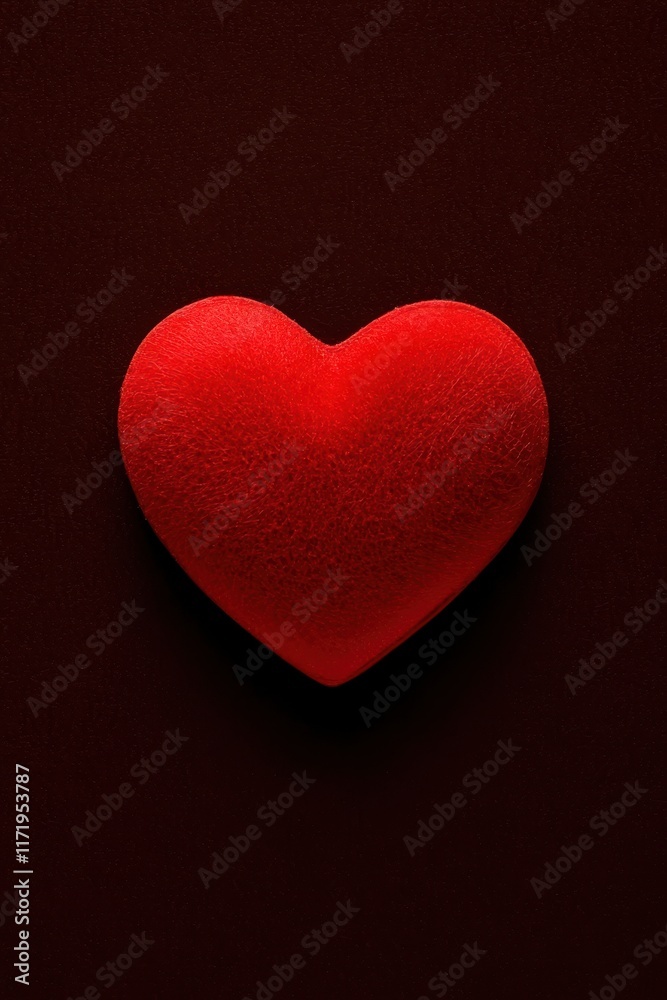 A radiant red heart rests gracefully on a sleek black surface, symbolizing love's timeless beauty and the essence of Valentine's Day. A radiant red heart rests gracefully on a sleek black surface, symbolizing love's timeless beauty and the essence of Valentine's Day.