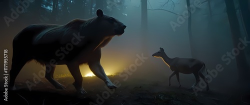 Animals gracefully exhibited for their uniqueness in both behavior and surroundings
