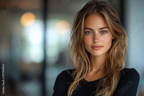 Confident and Professional Middle Aged Business Woman in Modern Office Portrait Free Download Confident and Professional Middle Aged Business Woman in Modern Office Portrait - GFXLoad