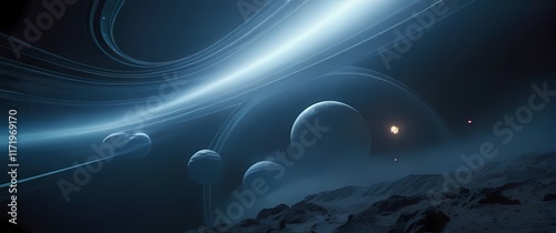 Complex hypothesized systems of space travel exhibited through astute artistry