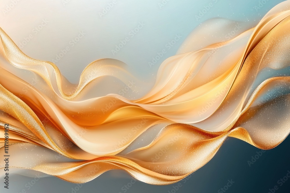 A high resolution image of a luxurious abstract background featuring elegant gold swirls and shimmering metallic accents on a dark backdrop, creating a sophisticated and opulent aesthetic. A high resolution image of a luxurious abstract background featuring elegant gold swirls and shimmering metallic accents on a dark backdrop, creating a sophisticated and opulent aesthetic.