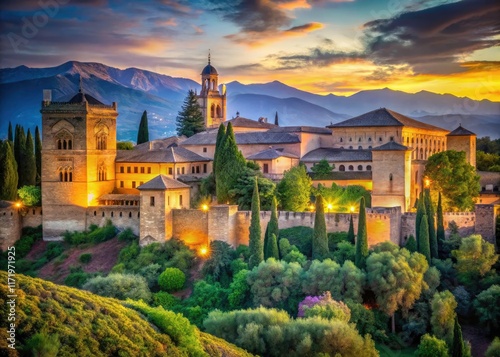 Stunning Alhambra Palace photography reveals Granada's intricate Moorish design, a testament to Spanish heritage.