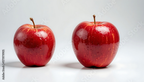 apple isolated on white background.
