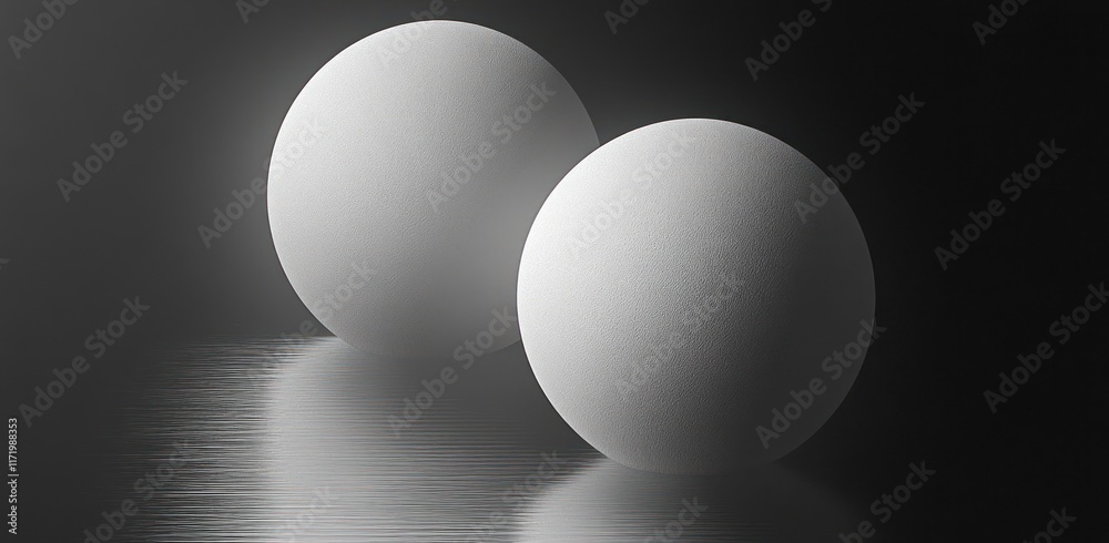 High Contrast Black and White Minimalist Design Abstract Sphere Composition Grainy Texture Gradient Poster High Contrast Black and White Minimalist Design Abstract Sphere Composition Grainy Texture Gradient Poster