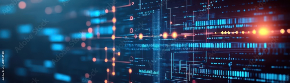 Vibrant Dark Blue Background Displaying Dynamic Data Visualization Creating an Engaging Atmosphere for Technology and Information Presentation Vibrant Dark Blue Background Displaying Dynamic Data Visualization Creating an Engaging Atmosphere for Technology and Information Presentation