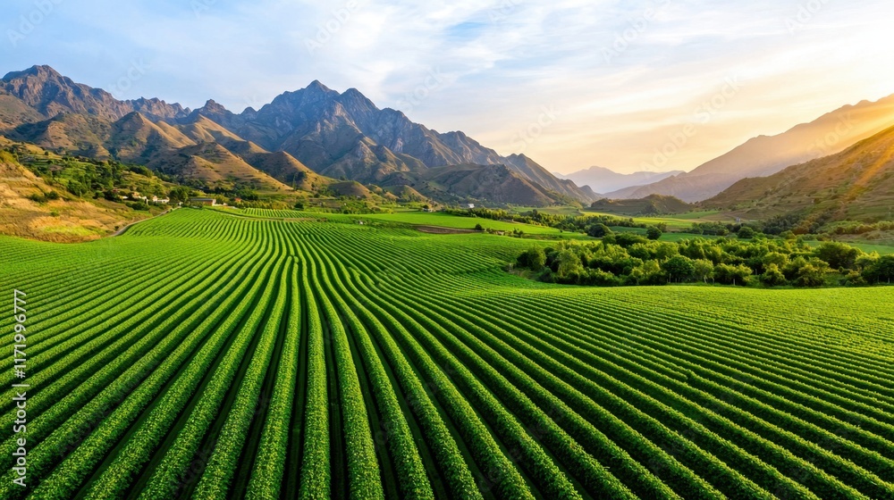 The neatly terraced fields stretching across hills create a picturesque landscape that is both serene and captivating. The neatly terraced fields stretching across hills create a picturesque landscape that is both serene and captivating.