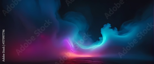 Vibrant abstract backgrounds infused with colors reflecting modern aesthetics