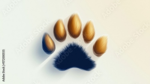 The logo features a simplistic design of a cat's paw print, symbolizing elegance, agility, and curiosity