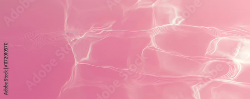 Pink and white abstract waves flowing seamlessly
