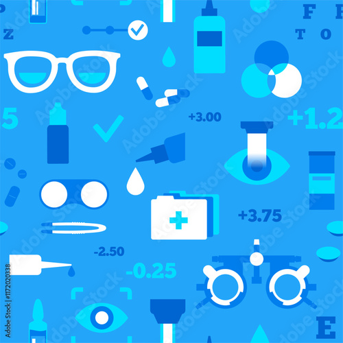 Eyesight examination pattern