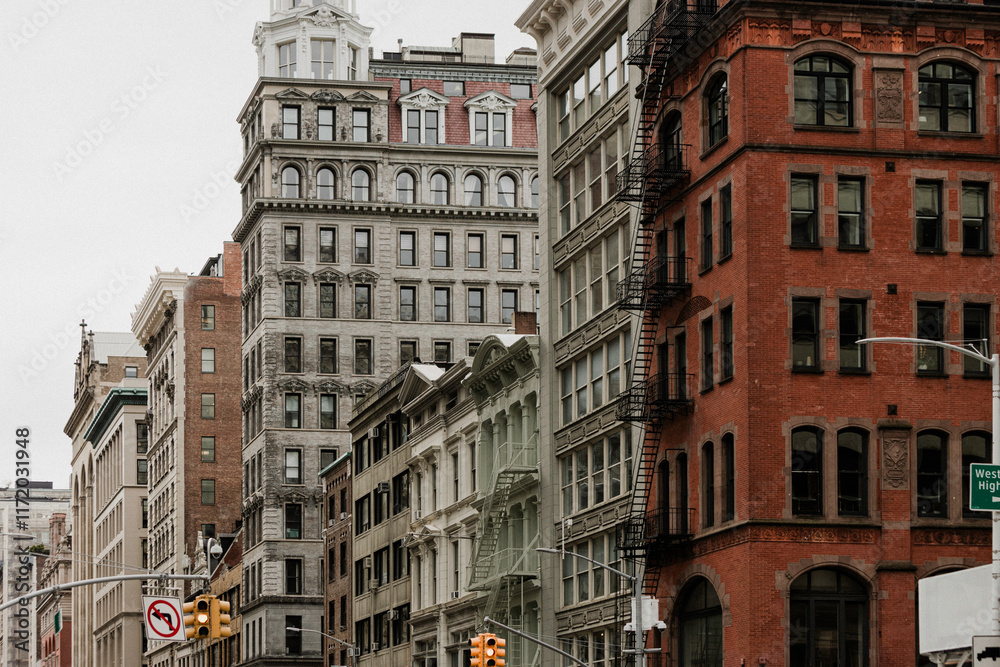 Fototapeta premium Buildings In New York City