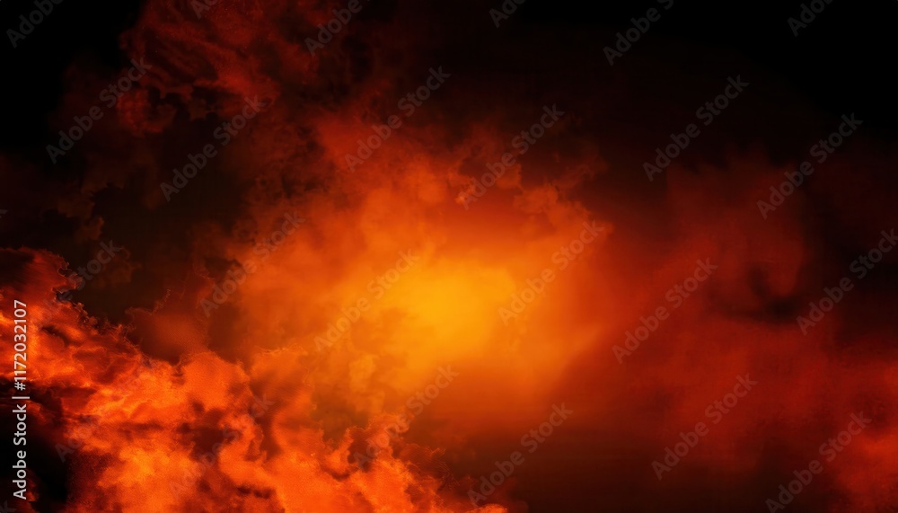 Intense Fiery Inferno with Vivid Orange Flames and Dark Smoke Swirling in a Dramatic Sky, Perfect for Apocalypse or Fire Themed Concepts Intense Fiery Inferno with Vivid Orange Flames and Dark Smoke Swirling in a Dramatic Sky, Perfect for Apocalypse or Fire Themed Concepts