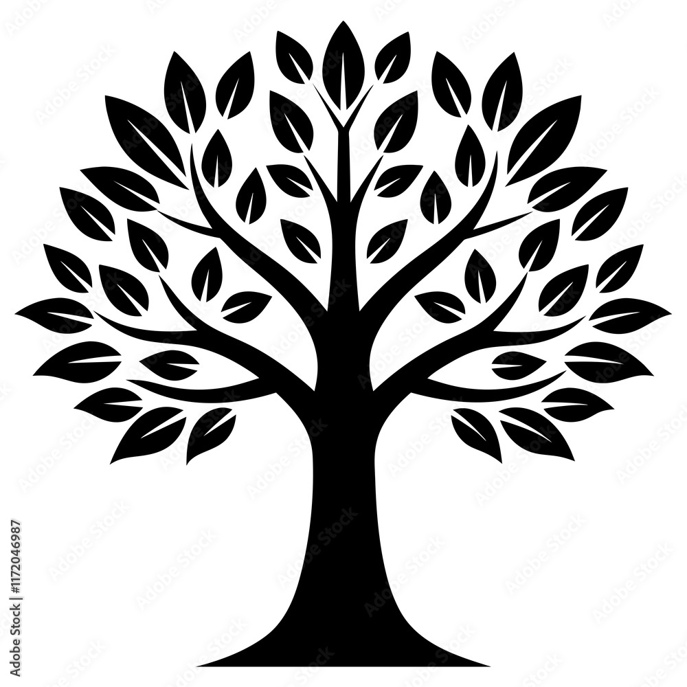 Tree Vector icon illustration Tree Vector icon illustration