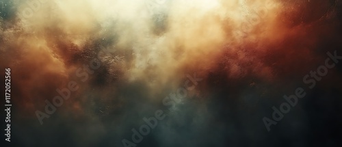 Dramatic, colorful smoke cloudscape.