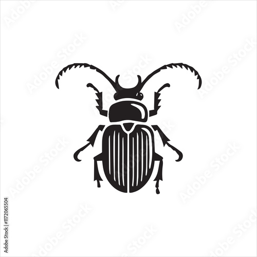 illustration of a beetle