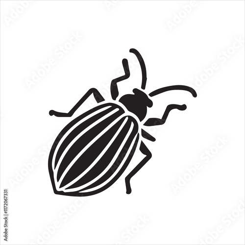 illustration of a beetle