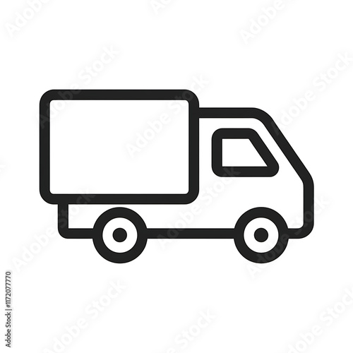 truck icon illustration