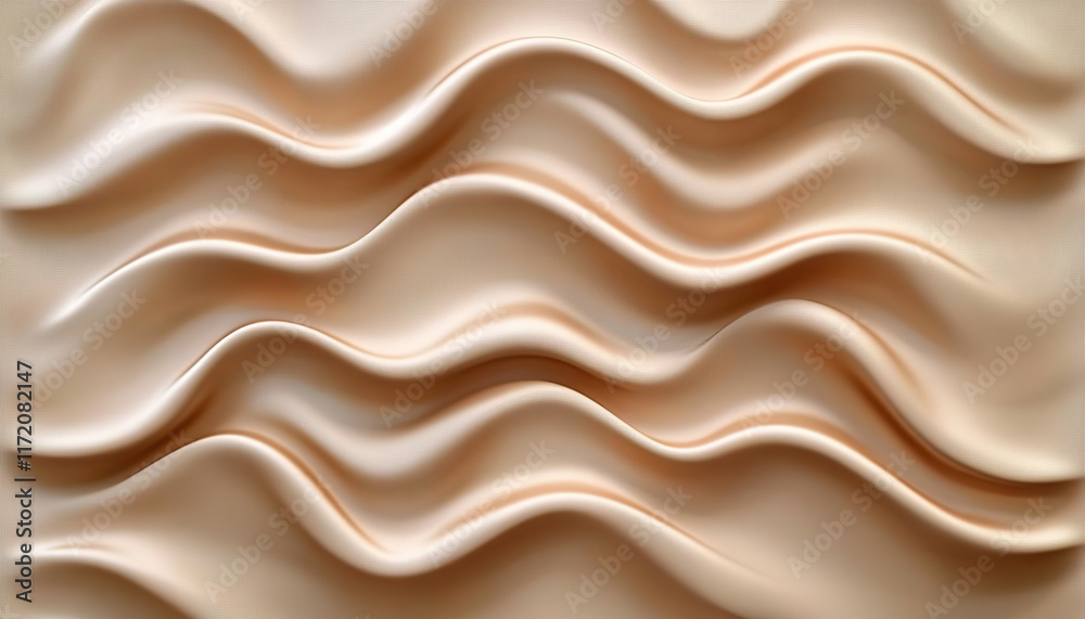 Elegant Abstract Curtain Background: Silky Waves in Mocha and Beige Tones. Luxurious Satin Fabric with Dusty Sheen for Festive Designs. AI-Generated Soft Draping Texture in 2025 Color Trend for Banner Elegant Abstract Curtain Background: Silky Waves in Mocha and Beige Tones. Luxurious Satin Fabric with Dusty Sheen for Festive Designs. AI-Generated Soft Draping Texture in 2025 Color Trend for Banner